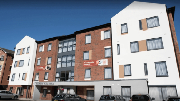 Front of Hesketh Park