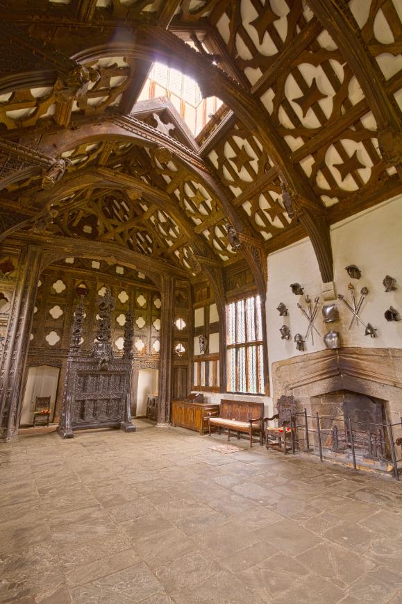 interior shot of rufford hall